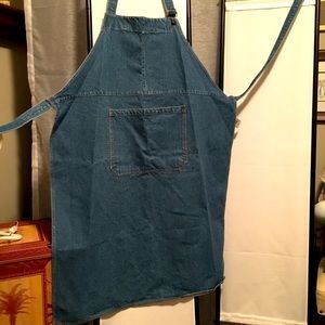 IKEA one size denim apron.